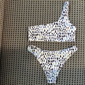 Abstract Raindrops Bikini